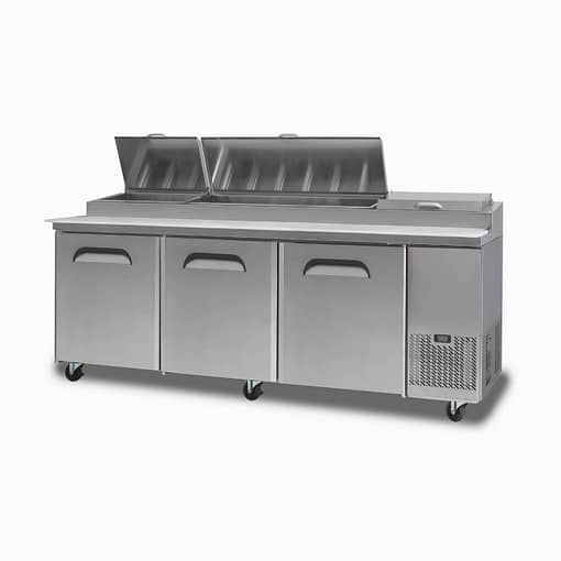 Bromic PP2370 Pizza Prep Counter – 3 Door