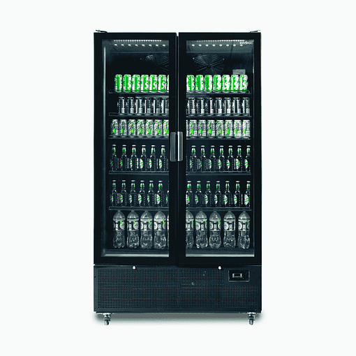 alt="Bromic Chiller GM1100B-NR - Black 1126L Upright Fridge"