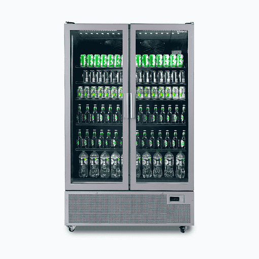 alt="Bromic Chiller GM1100S-NR - Silver 1126L Upright Fridge"