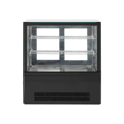 AG Cake Showcase Bench Top, 2 Shelves 660mm