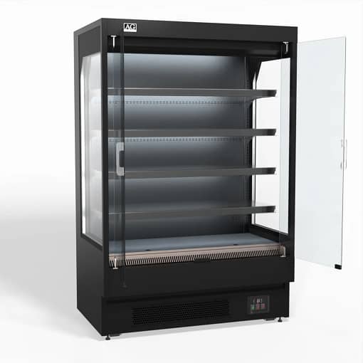 Multi Deck Showcase Fridge With Doors 1.3m