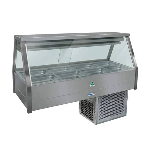 alt="Roband ERX24RD Refrigerated Display Bar – 8 Pan Capacity"