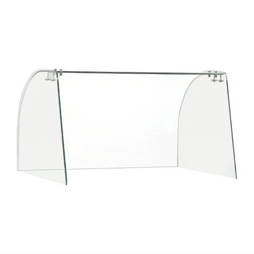 Curved Glass Sneeze Guard Assembly for CT393-A