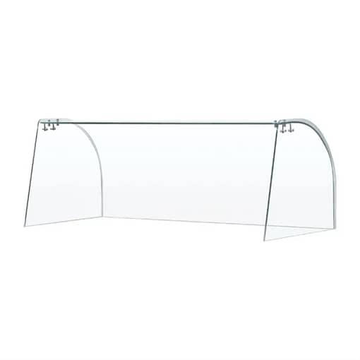 Curved Glass Sneeze Guard Assembly for CT394-A