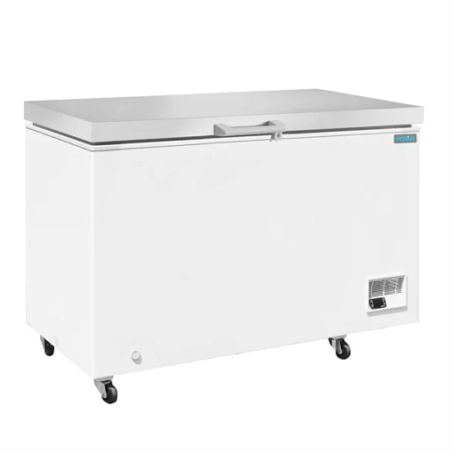 Polar G-Series Chest Freezer with Stainless Steel Lid - 385Ltr
