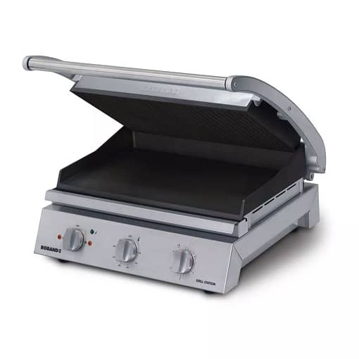 Roband GSA810RT Grill Station, 8 Slice Non-Stick Coated