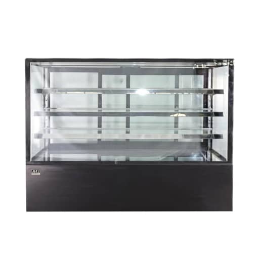 AG FDF1200L3 Cake Display Fridge - 4 Layer, 407 Litre - 1200mm, Stainless Steel Base