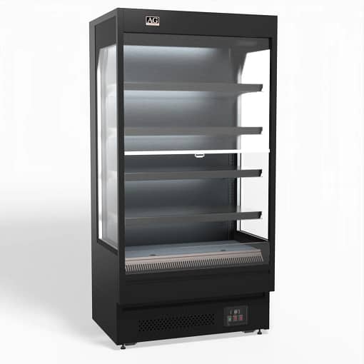 AG OMS1000 1000mm Supermarket Open Multi Deck Showcase Fridge - 440L, Energy Efficient