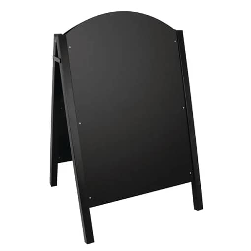 Olympia CL009 Metal Framed Footpath Board – Large Chalkboard Sign