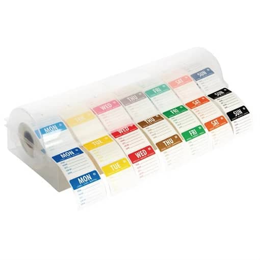 Hygiplas GH475 Dissolvable Food Label Kit – 50mm Dispenser