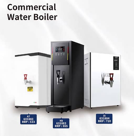 KitchenKnock A7 Commercial Water Boiler - 23L Capacity (631882)