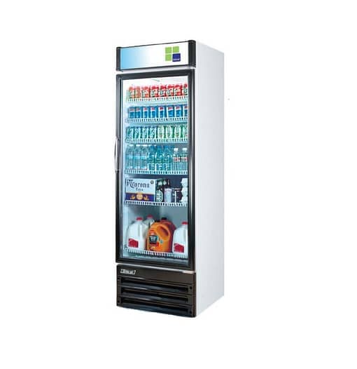 Turbo Air FRS-600RP Premium Series 1-Door Glass Display Upright Fridge – 600L Capacity