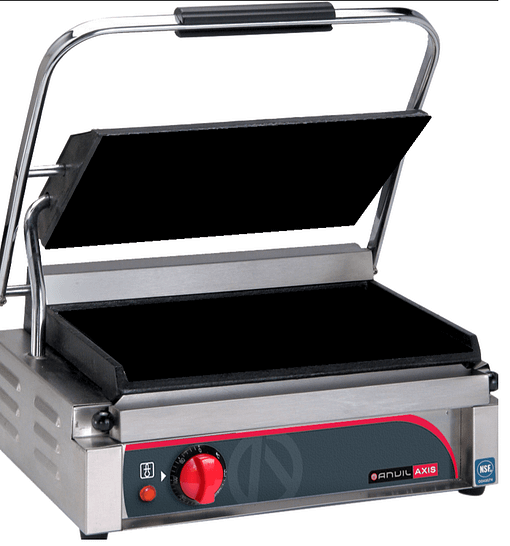 Anvil TSS2001 Panini Press – Durable Flat Top and Bottom Plates for Commercial Kitchens