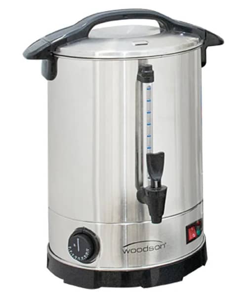 Woodson urn W.URN10 10L Hot Water Urn – Stainless Steel, Thermostat Controlled