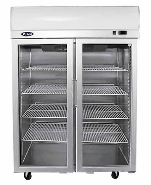 ATOSA YCF9402 Double Glass Door Refrigerator - 900 Litres