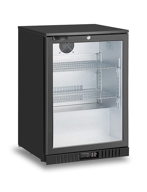 Atosa High-Efficiency Undercounter Bar Fridge - Glass Door, Model BB-138HEC, Commercial-Grade