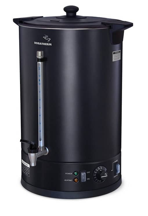 Roband UDB30VP Hot Water Urn, 30L, Black Powder Coated