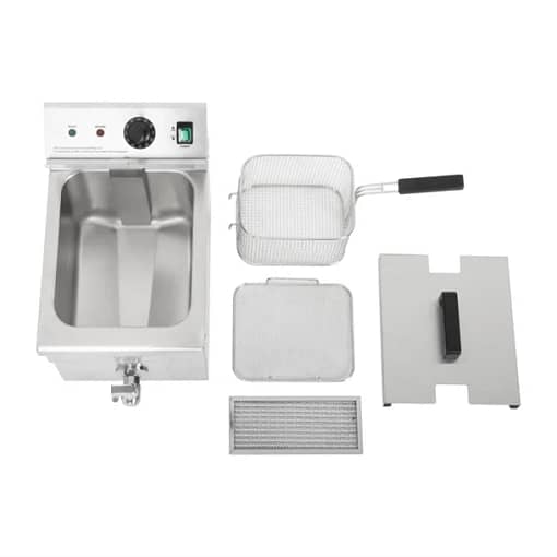 Apuro CP793-A Induction Fryer – 7.5L Capacity, 3kW, Stainless Steel - Image 2