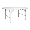 Bolero CC506 5ft round weatherproof folding table for indoor & outdoor events