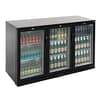 Polar GL004-A G-Series back bar cooler, 330L capacity, 3 hinged doors, LED lighting – Australia