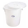 Kitchen Knock 014731 white food-grade plastic lid for 100L storage bins, secure and hygienic