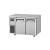 Turbo Air KUF15-2S-N commercial undercounter freezer with 2 solid doors, 1500×600×860 mm, R290 refrigerant – front view, Australia