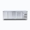 Bromic UBC2230SD-NR solid door underbench fridge, 4 doors, stainless steel, 2230mm wide, 553L capacity, Australia.