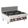 Gasmax RB-6E 6 Burner Gas Cook Top, Stainless Steel, Flame Failure, 144MJ/h