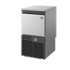 Hoshizaki KM-40C HC crescent ice maker with drain pump, 41kg/day output, stainless steel, 452mm wide, commercial ice machine Australia