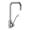 Sunmixer T20111 Deck Mounted Faucet, Wrist-Action Handle, Nozzle Spout, Watermark Certified