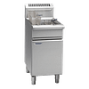 Waldorf FN8120G 450 mm single-pan gas fryer with 20 L oil, 31 kg/hr output, infra-red burners – Australia