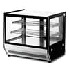 Bonvue GN-660HRT Square Glass Hot Food Display, 660mm, Stainless, 2 Shelves