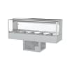 Woodson WR.CFSQ25 Cold Food Display – 5 Module Square Glass