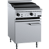 Verro VCBR-6 600mm gas char broiler cabinet mounted, 34MJ U-burners, cast iron J-grates, Australia