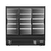 Bonvue OD-2080P Open Chiller with Tempered Glass Doors – 4 LED-Lit Shelves for Supermarket Display