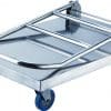 Kitchen Knock Folding Platform Trolley – Stainless Steel, 300kg Capacity - Image 2