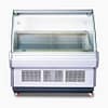 Bromic DD1250CG-NR Curved Glass Deli Display Fridge with 351L Capacity, LED Lighting & Hydraulic Lift Glass
