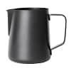 Olympia CM607 black non-stick milk frothing jug 570ml stainless steel