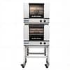 Turbofan E22M3/2 double stacked half size manual electric convection ovens