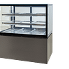 Anvil NDSS3830 3 tier salad and cake display fridge 415L black stainless steel