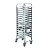 Kitchen Knock KK400660 GN Pan Trolley with Heavy-Duty Stainless Steel Frame and Lockable Castors