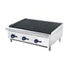 CookRite ATCB-36-LPG 910mm lava rock charbroiler, LPG gas, 33 MJ/h burner, stainless steel, cast-iron grill, Australia