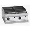 Ex-Showroom Fagor 700 Series Gas Charcoal 2 Grid Grill BG7-10 - Used commercial char grill
