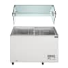 Polar FL992-A 270L G-Series Display Chest Freezer with Glass Surround – Ideal for Retail