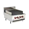 Gasmax QR-24E natural gas 4-burner char grill top, stainless steel, 610mm wide, 88MJ/h output – front view, Australia