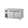 Turbo Air KUR15-2-N two-door undercounter fridge 1500mm, stainless steel, R-290 refrigerant – Australia
