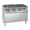 Giorik CG760FT 6 Burner Gas Range - Heavy-Duty Commercial Kitchen Equipment