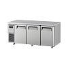 Turbo Air KUR18-3(600)(HC) 3-Door Stainless Steel Undercounter Fridge with 400L Capacity and R290 Refrigerant