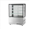 Turbo Air TBP1200-3 cake display fridge, 620L, 1200mm wide with heated glass, LED shelves, digital control – Australia