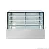 Bonvue SL860V chilled food display fridge, 1800mm wide, 870L, stainless steel with triple-glass – Australia